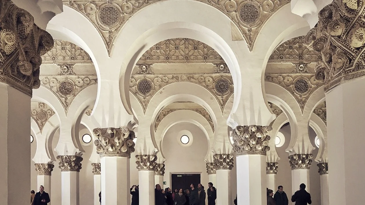 Synagogue of Santa María la Blanca in Toledo, Spain