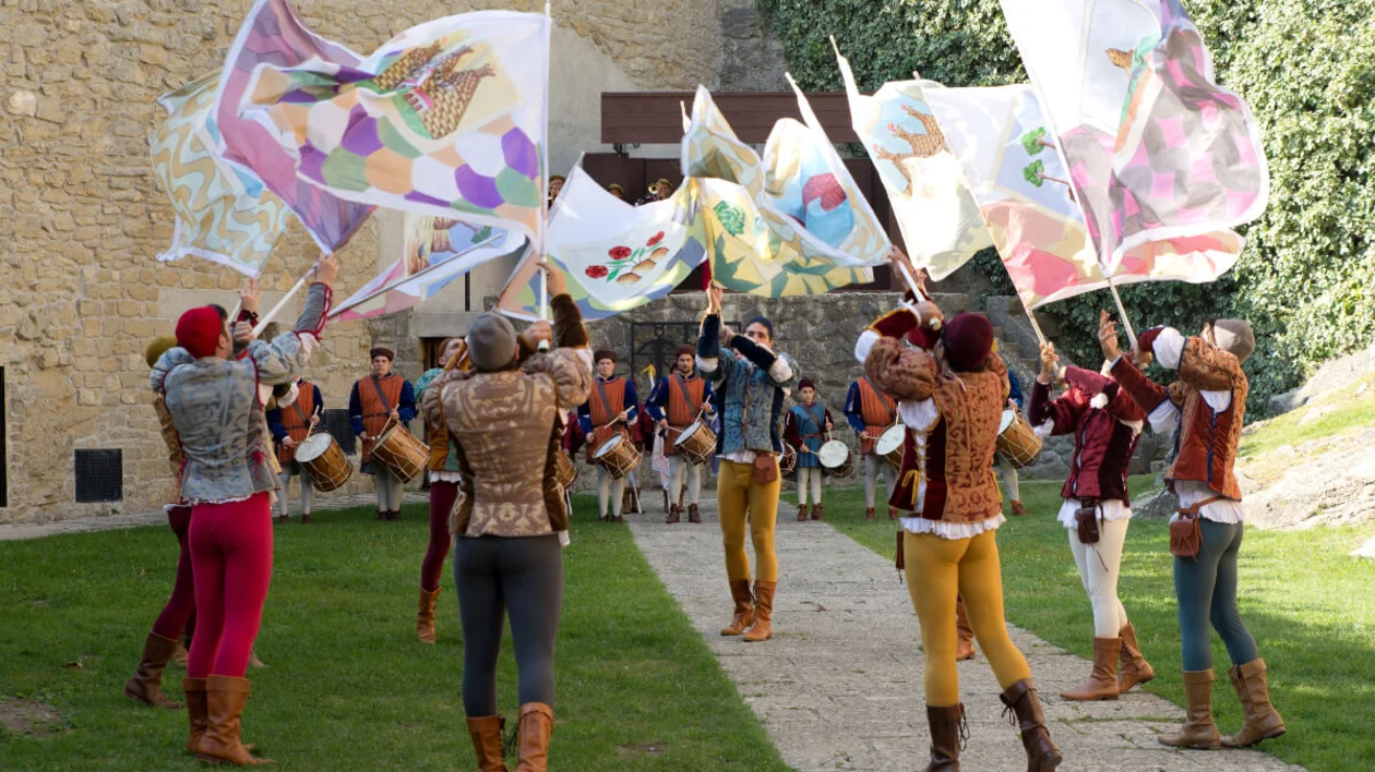 San Marino's flag-throwers, San Marino