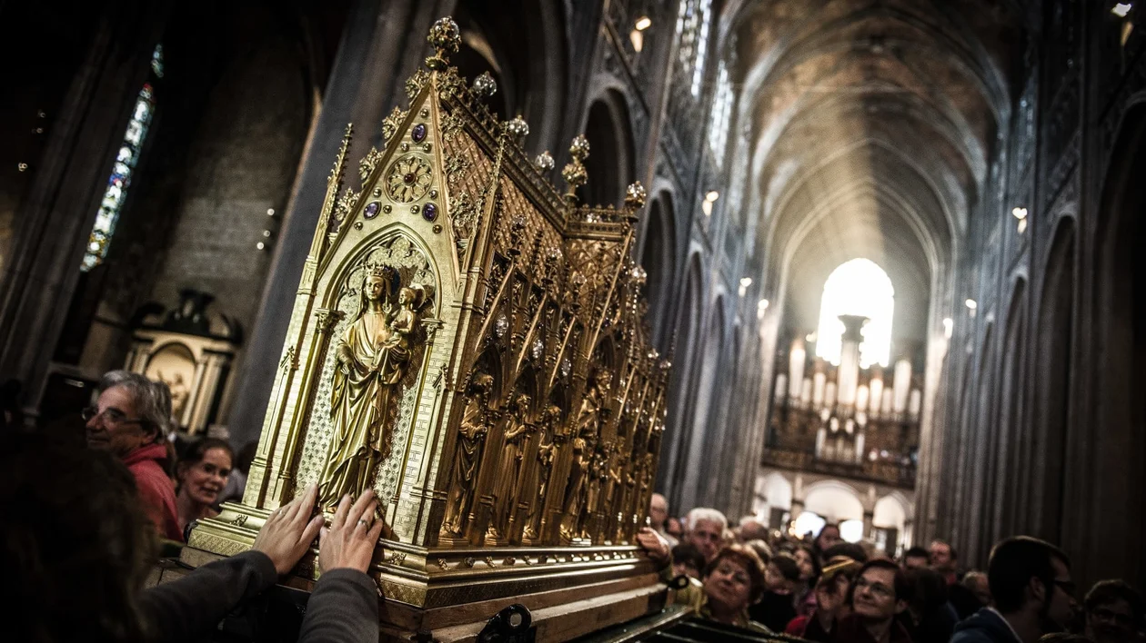 St Waudru shrine, Wallonia