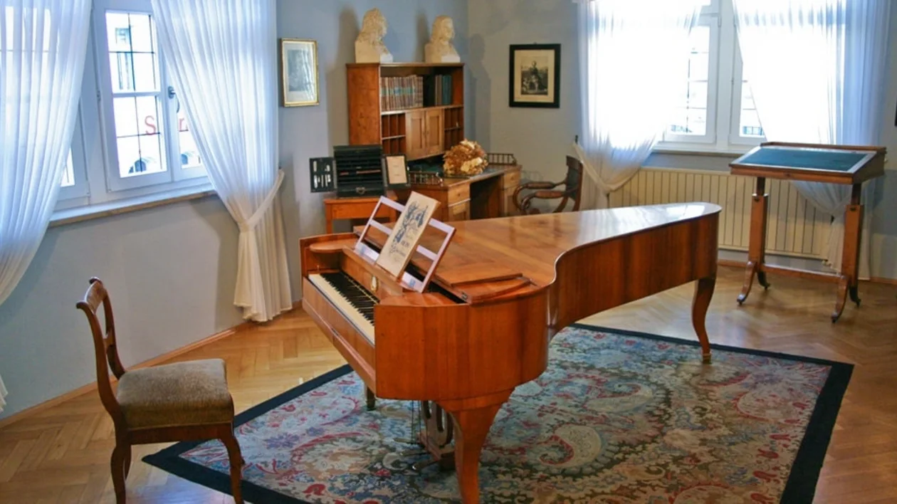 Zwickau: Robert and Clara Schumann House; Historical Room, Germany