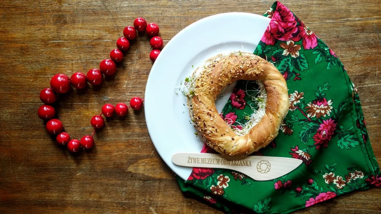 Living Bagel Museum in Kraków, Poland.