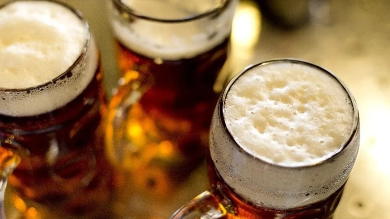 Enjoying beer, Germany.