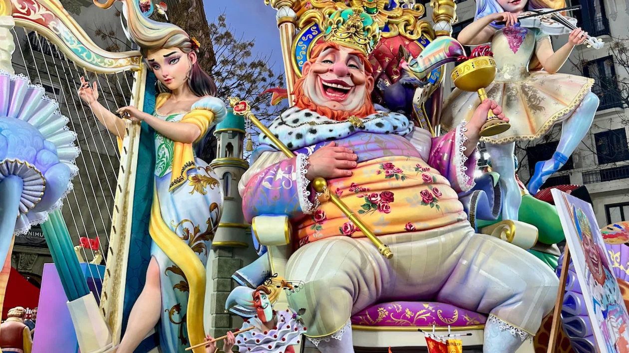 The Las Fallas sculptures are a truly incredible sight.