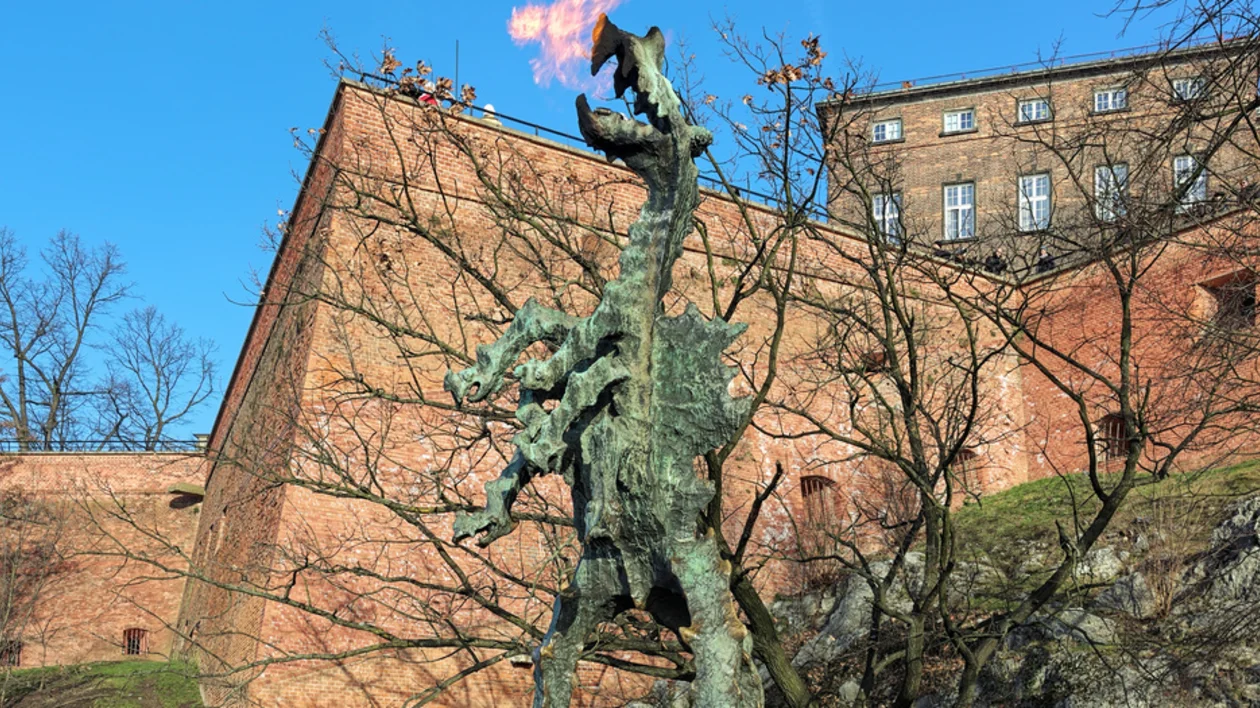 Wawel Dragon Statue, Poland