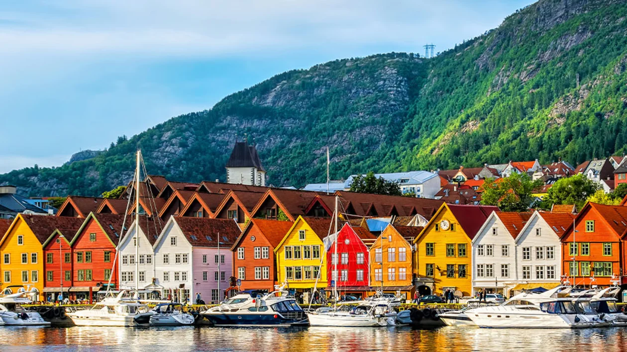 Leisure and relaxation in Bergen, Norway.