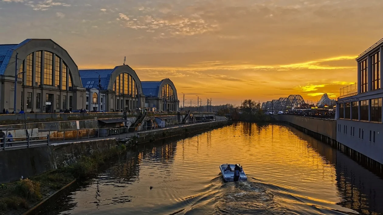 Central Market in Riga, Latvia