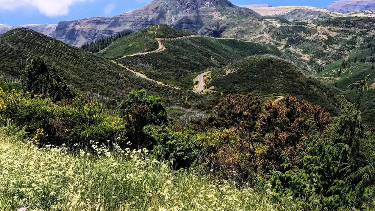 Fortaleza en La Gomera, Islas Canarias