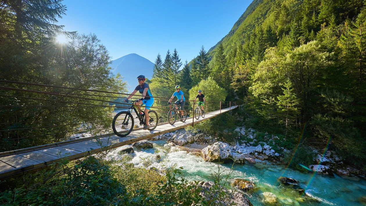 Showcasing the sporting spirit of Slovenia. © Slovenian Tourist Board
