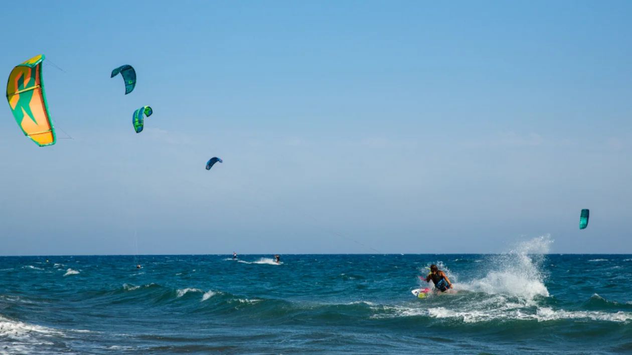 Cyprus Kitesurfing Championship. ©Cyprus Deputy Ministry of Tourism