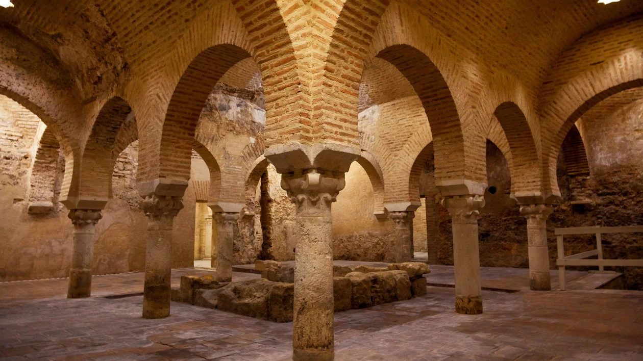 The Arabic Baths are an excellent emblem of al-Andalus in Jaen. ©ivan soto/123RF