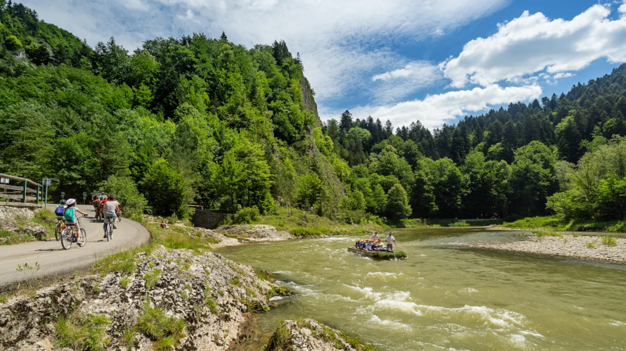 Rafting on Dunajec. ©Polish Tourism Organisation