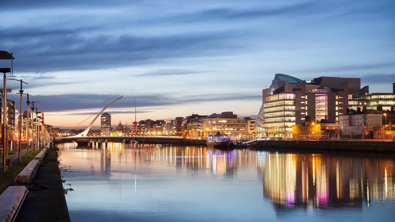 Dublin city center and iconic spots.