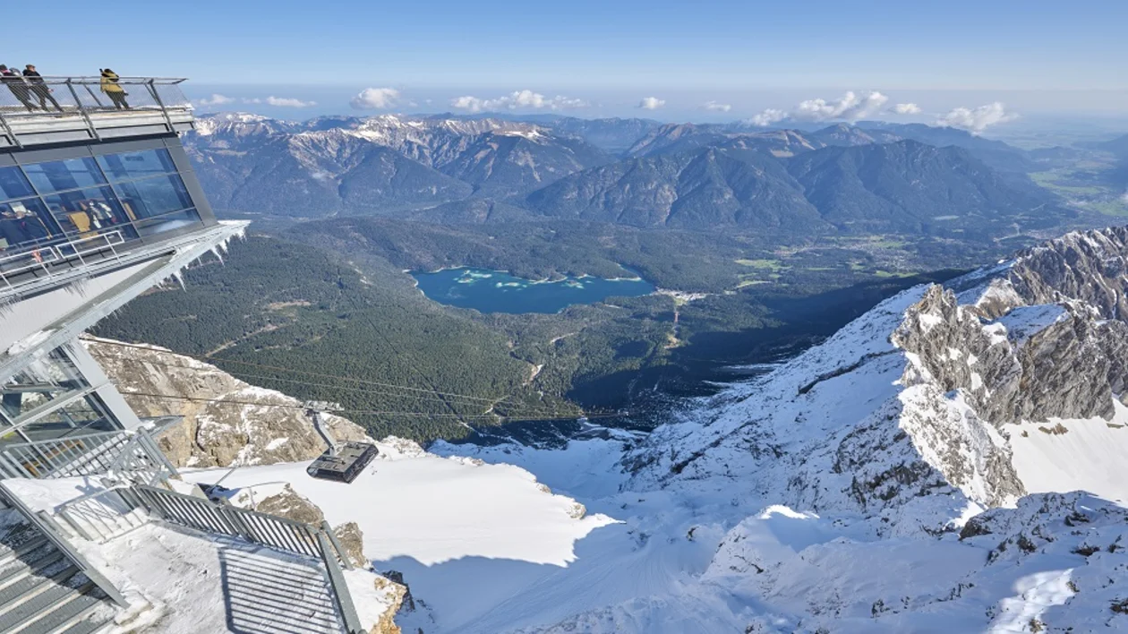 Your mountain haven awaits in Garmisch-Partenkirchen, where views of the Alps and Lake Eib from the Zugspitzplatt are dazzling, year-round.