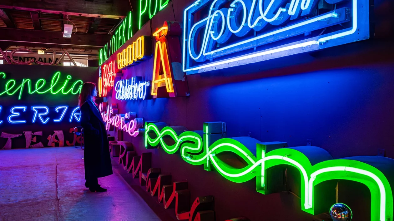 Neon Museum in Warsaw.