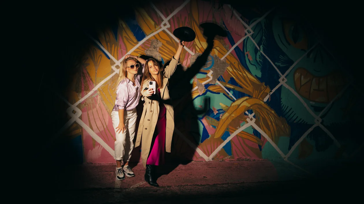 Riga in a summer night.