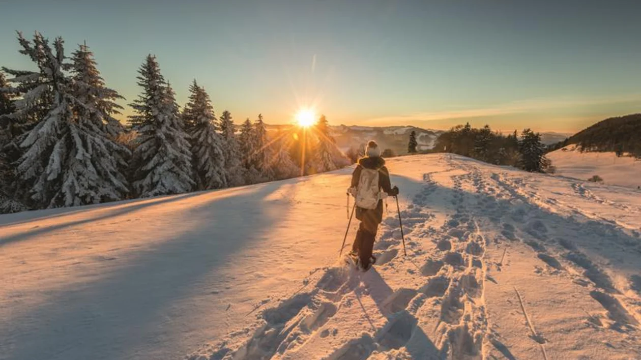 Enjoy all the sights and not-so-many sounds of a European mountainside.