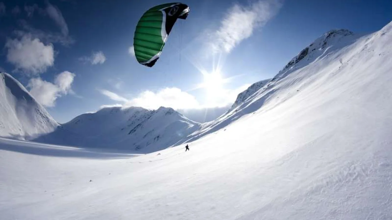Snowkiting in Norway is one of the most unique things you can do in Europe.