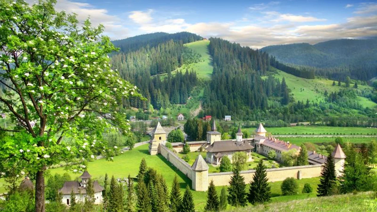 Sucevita Monastery in Romania is one of the area’s most majestic Christian sites.