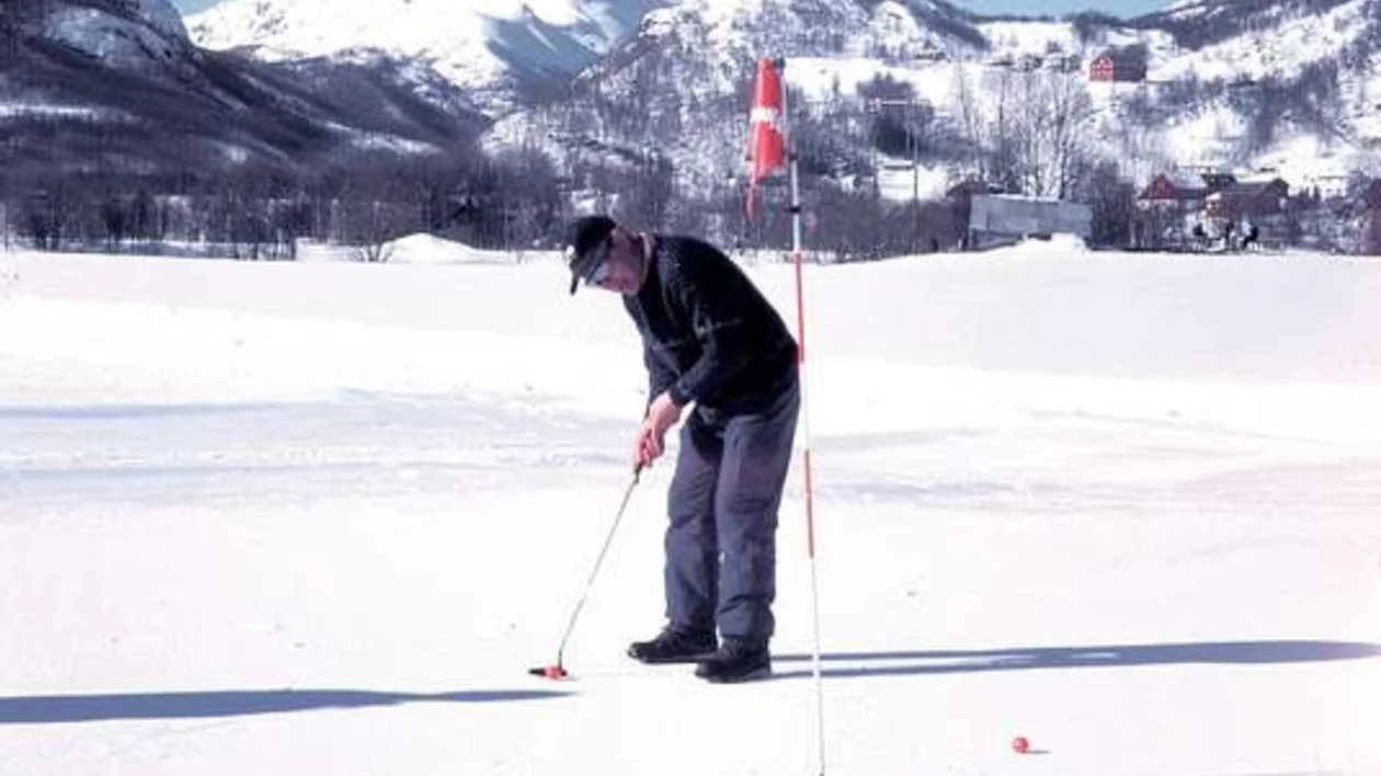 Golf in the winter? You bet! Norway is possible.
