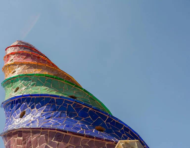 The pic of Gaudi’s mosaic in Barcelona