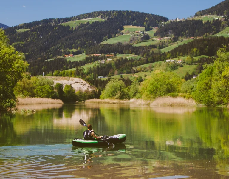 Drava River. Credit Jure Viltužnik, Arhiv Javni forvod ŠKTM Radlje ob Dravi, Feel Slovenia