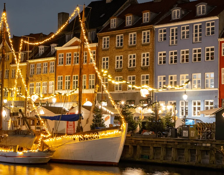 Copenhagen in Christmas Illumination