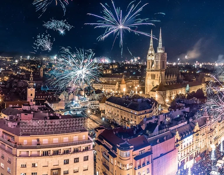 Christmas Market in Zagreb.