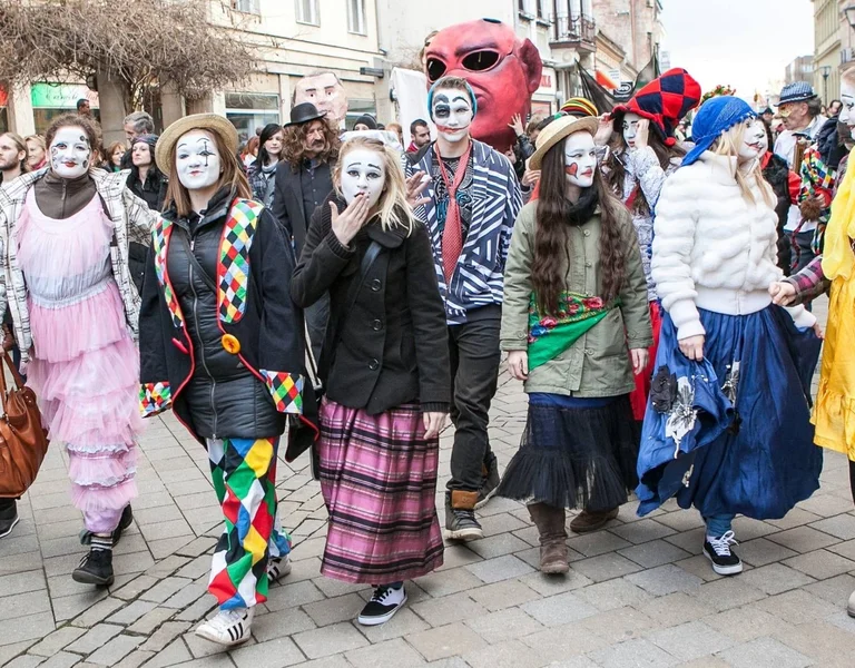 Parade in Nitra, Slovakia