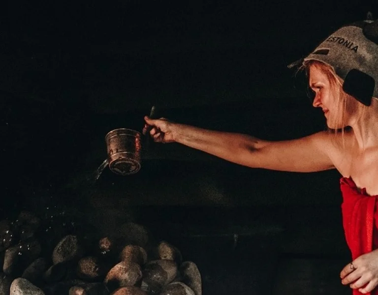 Estonian sauna, Estonia.