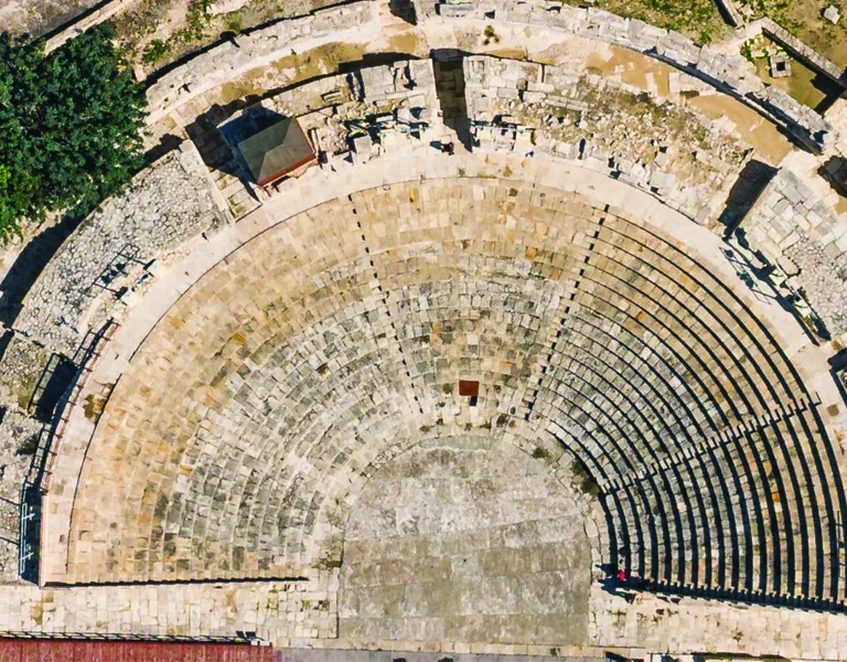 Amphitheatre in Cyprus. @Cyprus Deputy Ministry of Tourism