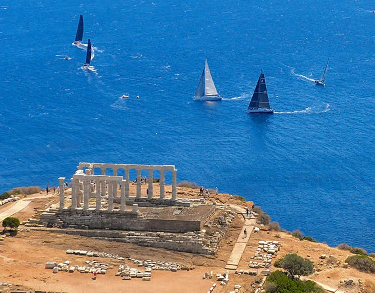 Sailing the Aegean Sea. © GNTO / Hellenic Offshore Racing Club