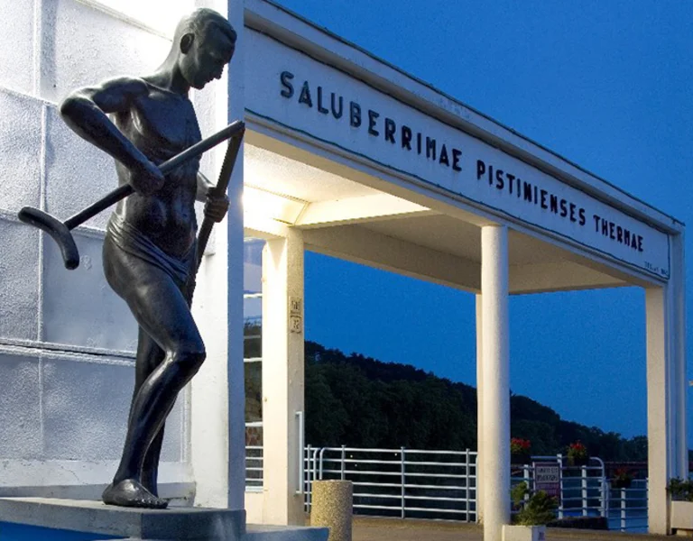 Harbour in the evening