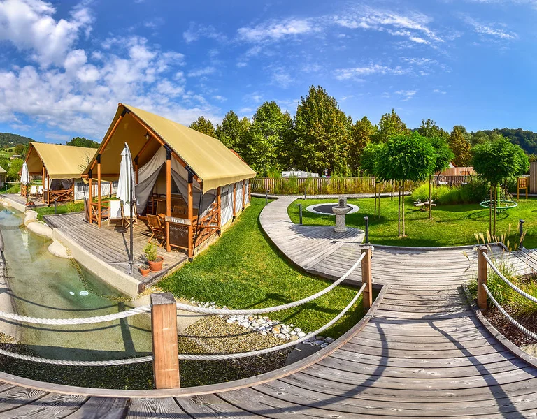 Glamping in Slovenia and its surroundings.