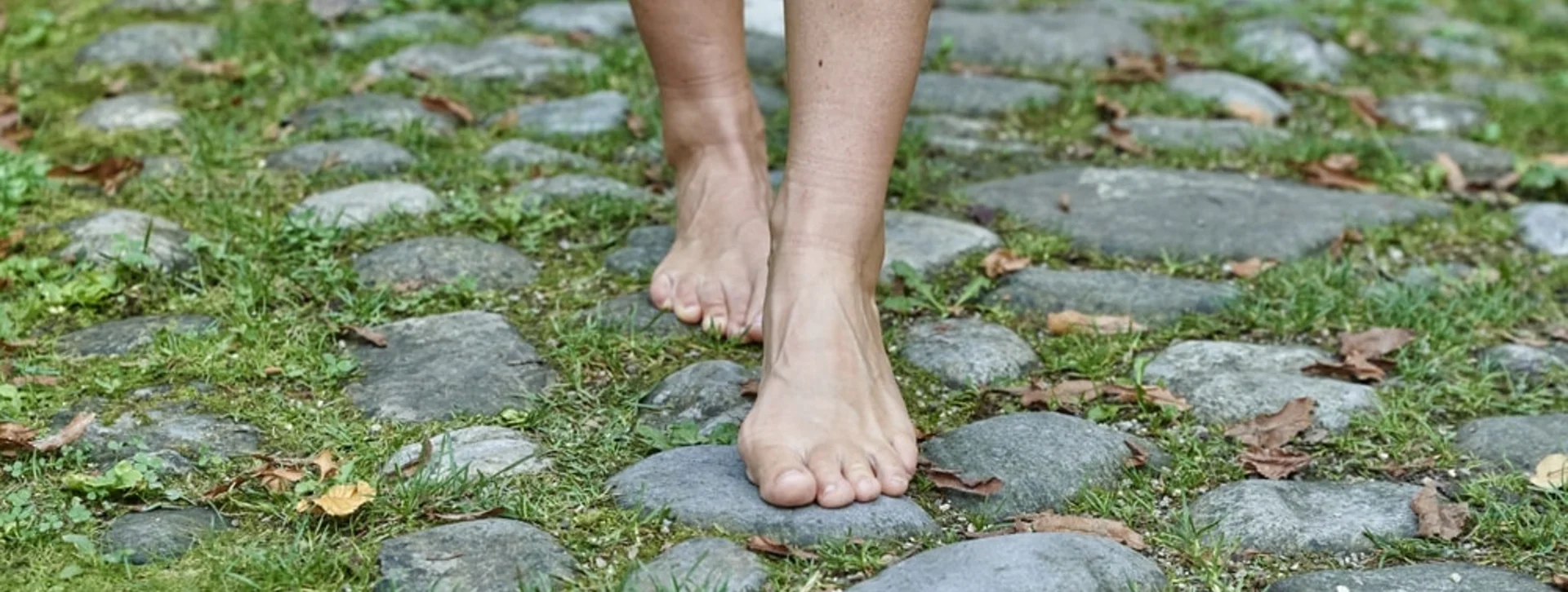 Walk barefoot in the spa park of Bad Wörishofen