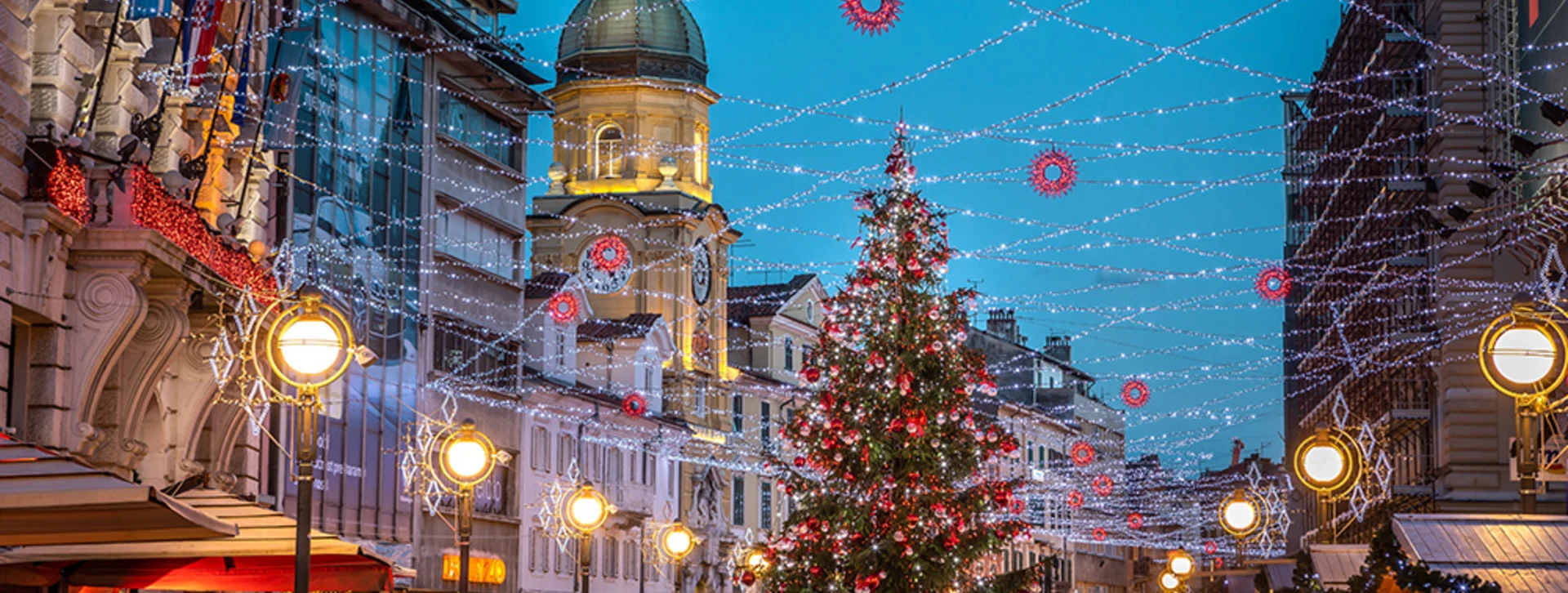 Take in sea air and fabulous decorations on Rijeka's Korzo