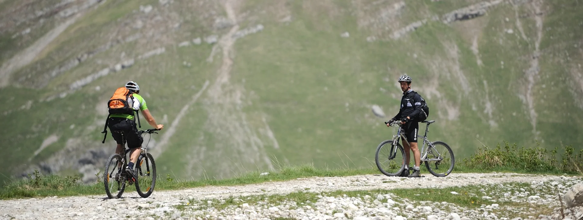 biking in Montenegro mountains