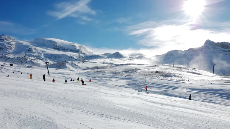 Cervinia in Valle D’Aosta, Switzerland