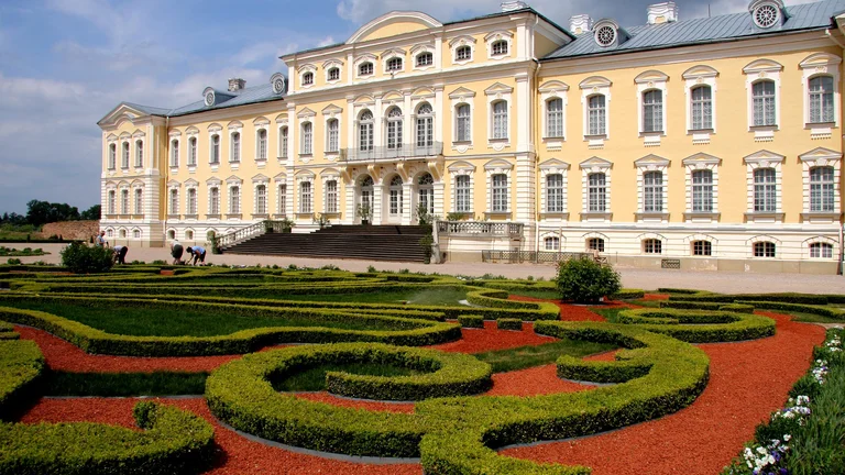 The Lawns of Rundale Palace, Latvia