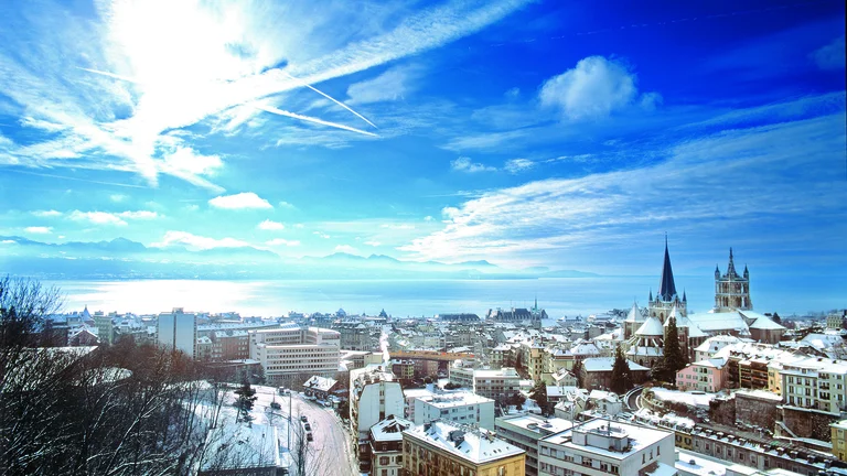 Winter in Lausanne