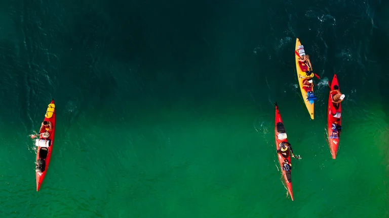 Kayaking in Croatia