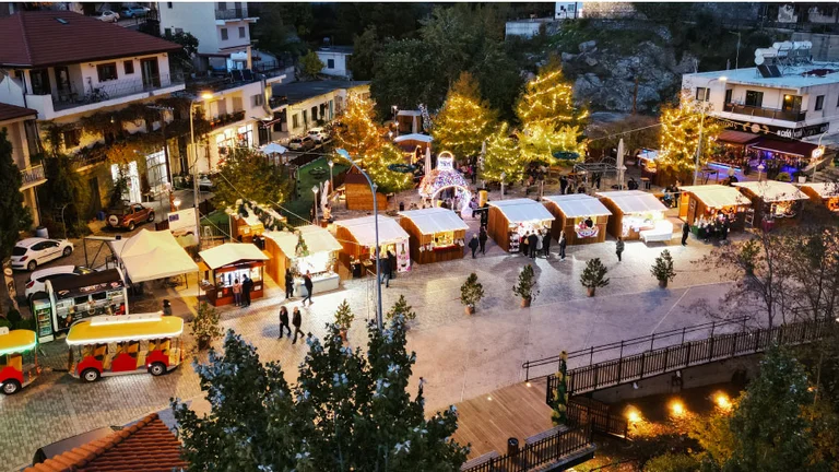 See Cyprus aglow at the Christmas Village, Cyprus
