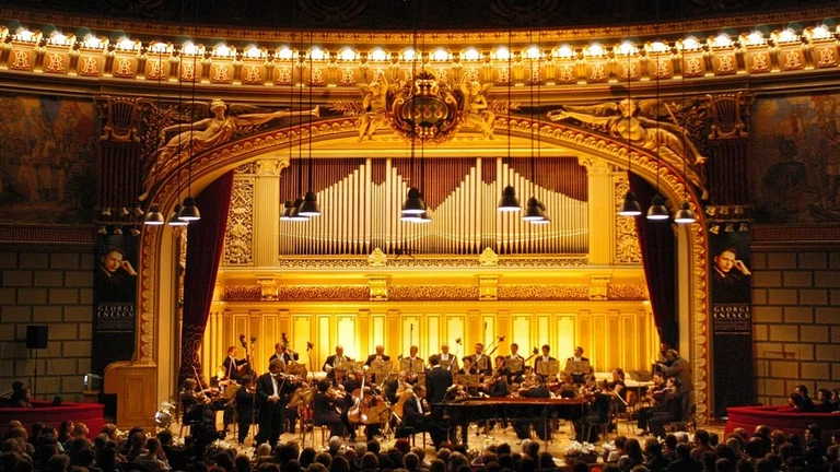 Attend a performance at the Romanian Athenaeum, Romania