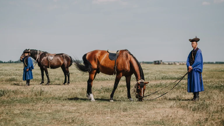 Admire horses and herdsmen at Hortobágy