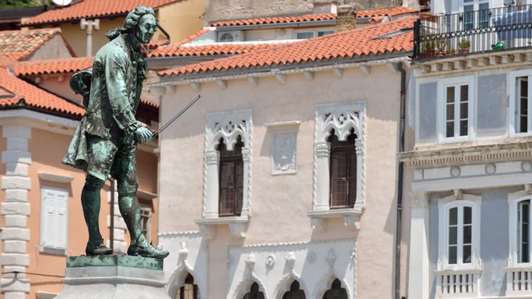 Explore romantic Piran in between festival-going.