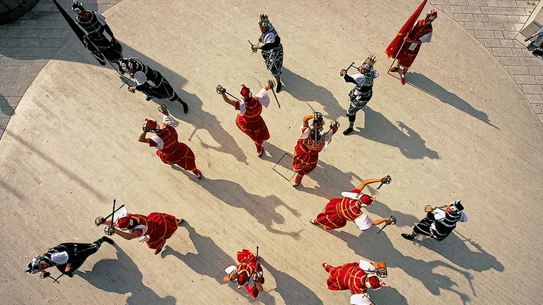 Find your way to Korčula to see moreška, a traditional Croatian mock-battle competition.