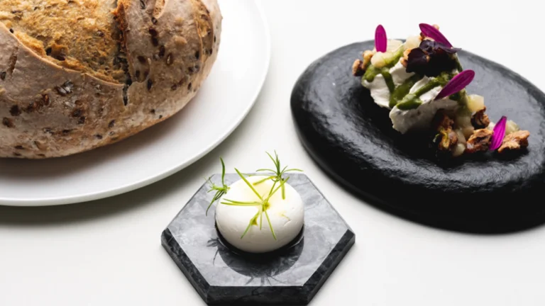 Taste refinement with an appetizer creation at Restaurant Wine & Sein..