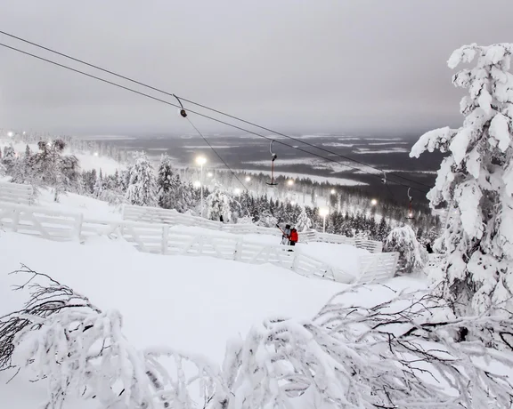 Levi in Finnish Lapland, Finland