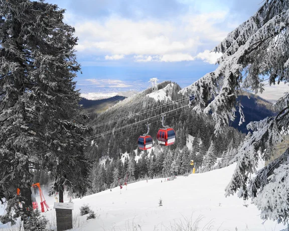 Poiana Braşov in Carpathian mountains, Romania