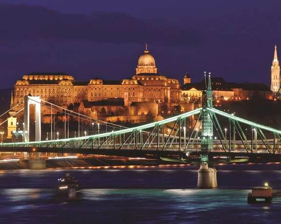 Buda castle in Budapest