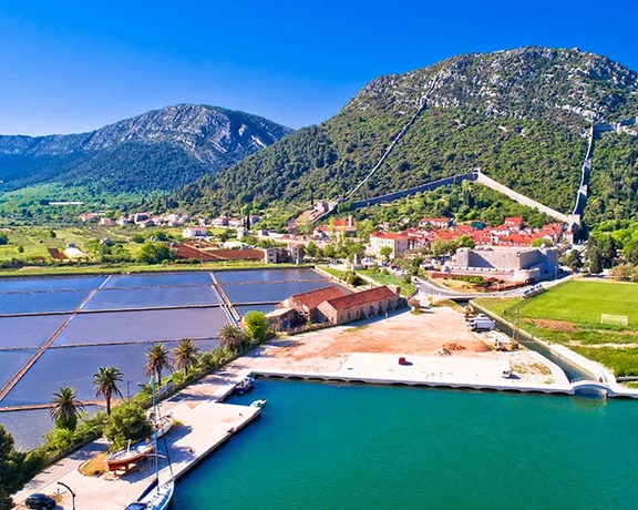 Take in beautiful views in Ston, Dubrovnik - Neretva County, Croatia